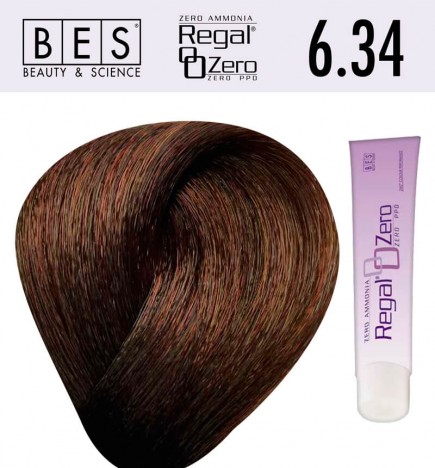 REGAL ZERO 6.34 COPPER GOLDEN DARK BLOND 100 ml