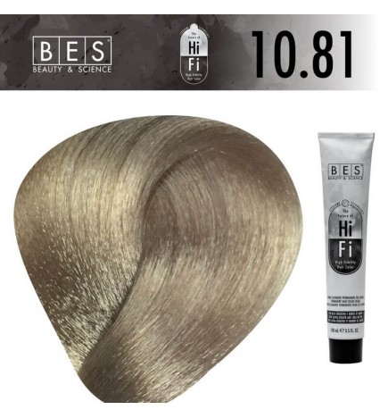 HI-FI 10.81 BEIGE ASH ULTRA LIGHT BLOND 100 ml