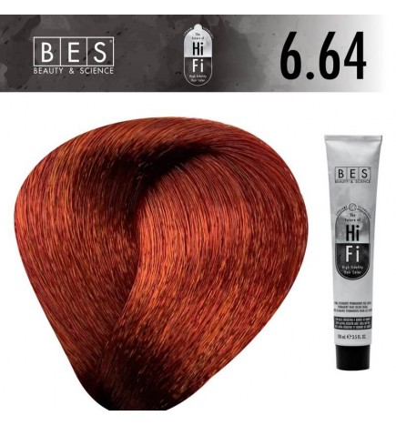 HI-FI 6.64 DARK RED COPPER BLOND 100 ml