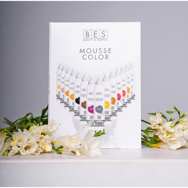 BES MOUSSE COLOR COLOR CHART