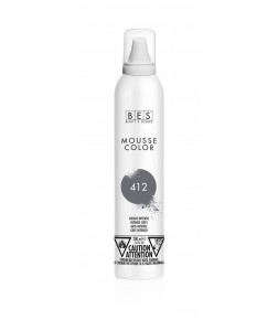 MOUSSE COLOR 412 INTENSE GRAY 200ML