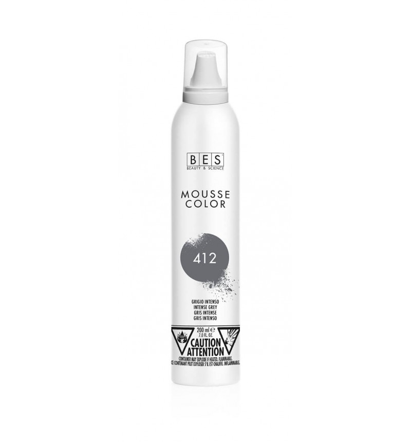 MOUSSE COLOR 412 PERLA GRIS 200 ml