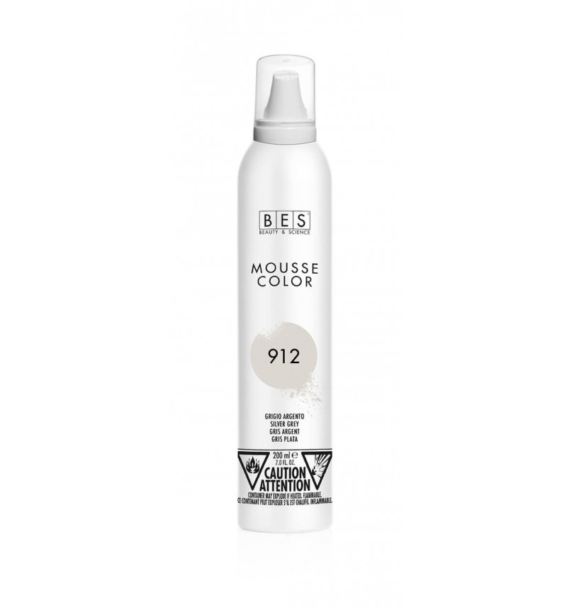 MOUSSE COLOR 912 GRIS PLATA 200 ml