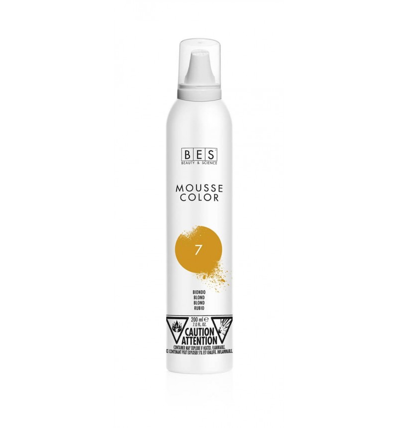 MOUSSE COLOR 7 BLOND 200 ml