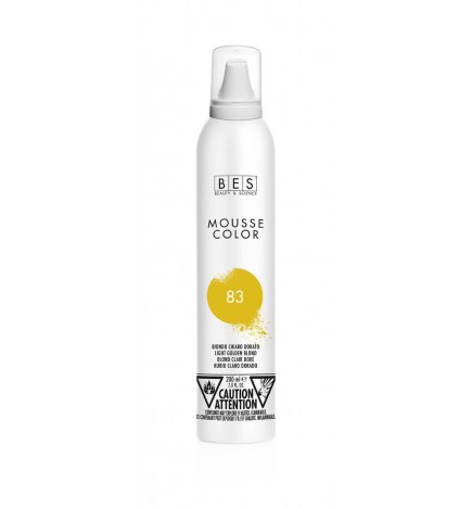 MOUSSE COLOR 83 RUBIO CLARO DORADO 200ML