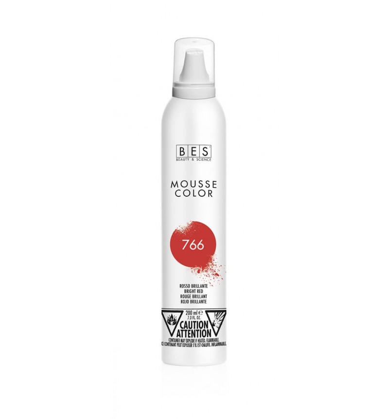 MOUSSE COLOR 766 BRIGHT RED 200ML