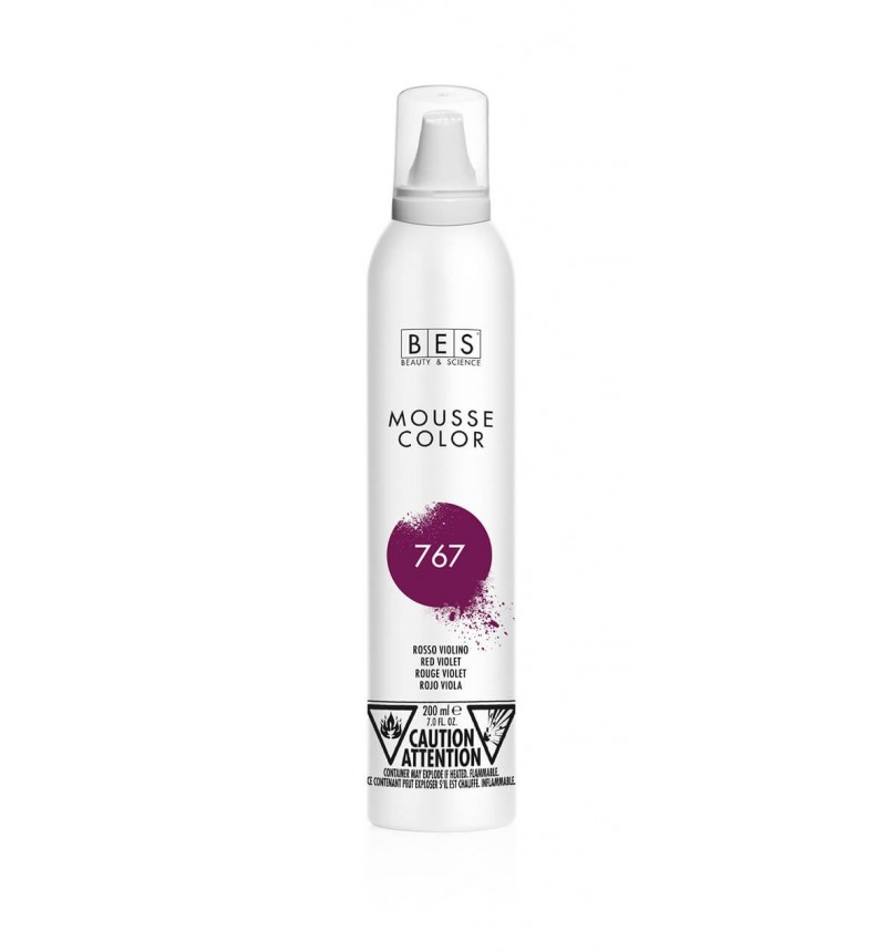 MOUSSE COLOR 767 ROJO VIOLETA 200 ml