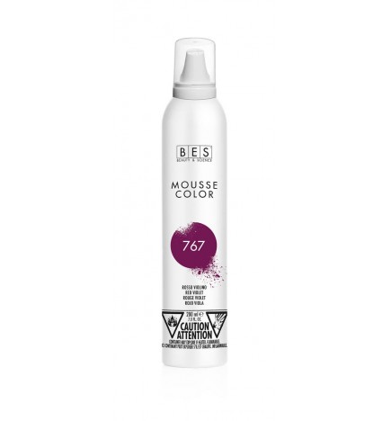 MOUSSE COLOR 767 ROJO VIOLETA 200ML