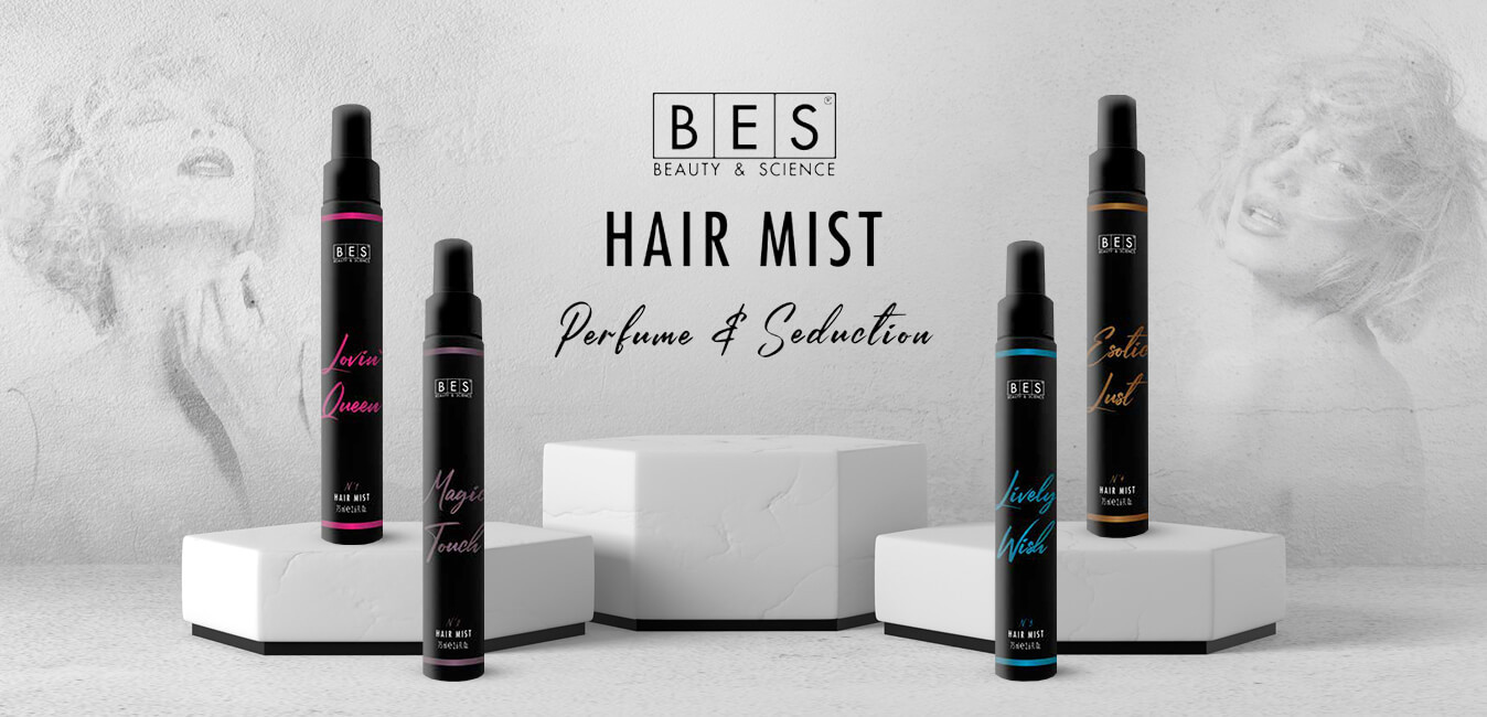 "HAIR MIST" Hair Perfumes. BEAUTY & SCIENCE